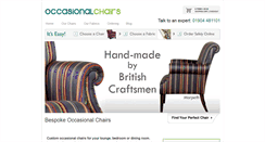 Desktop Screenshot of occasional-chairs.co.uk