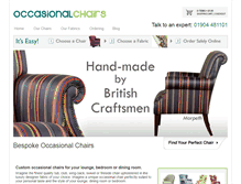 Tablet Screenshot of occasional-chairs.co.uk